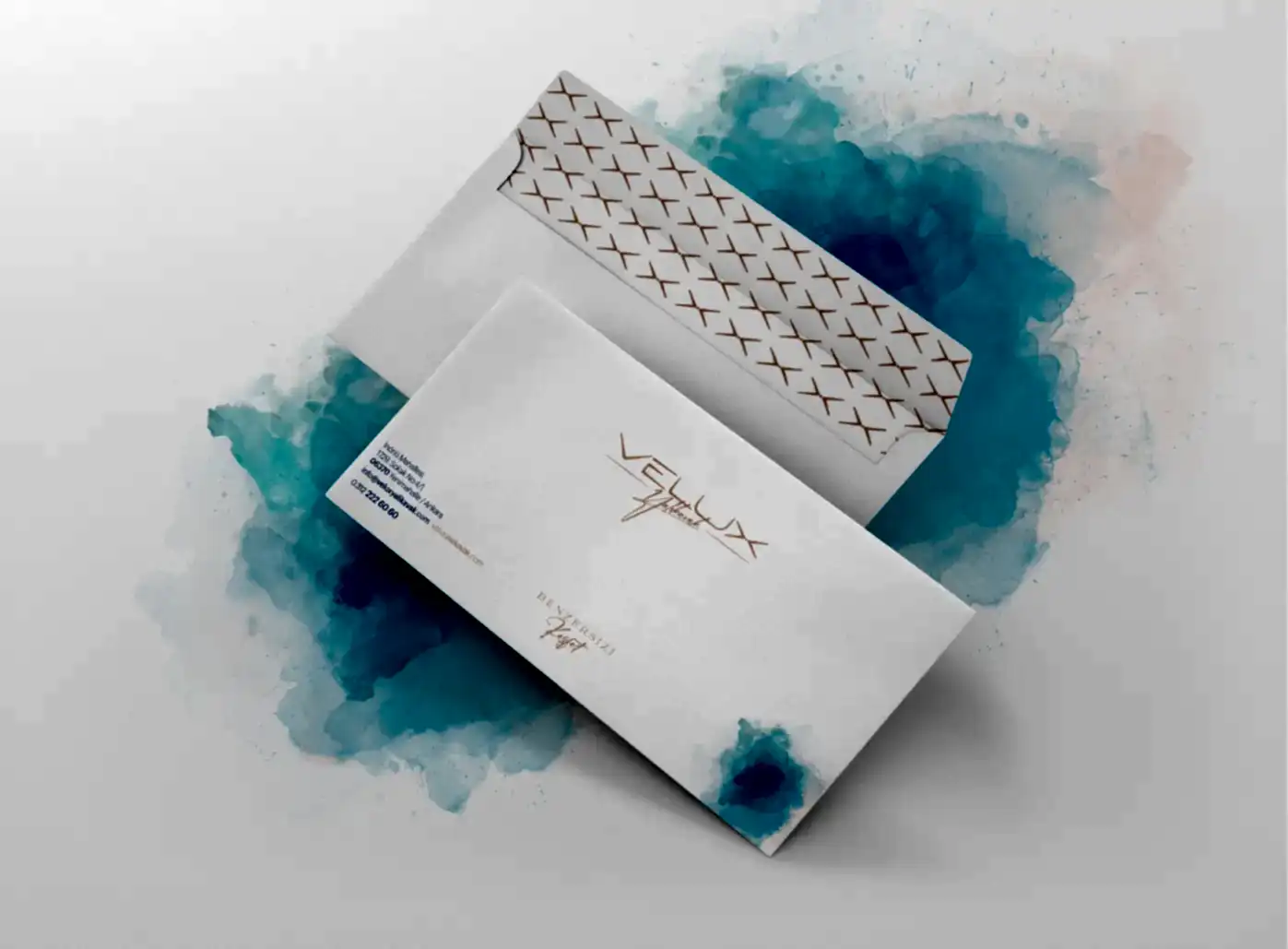 Kurumsal Kimlik 4 envelope c56 front back open side air